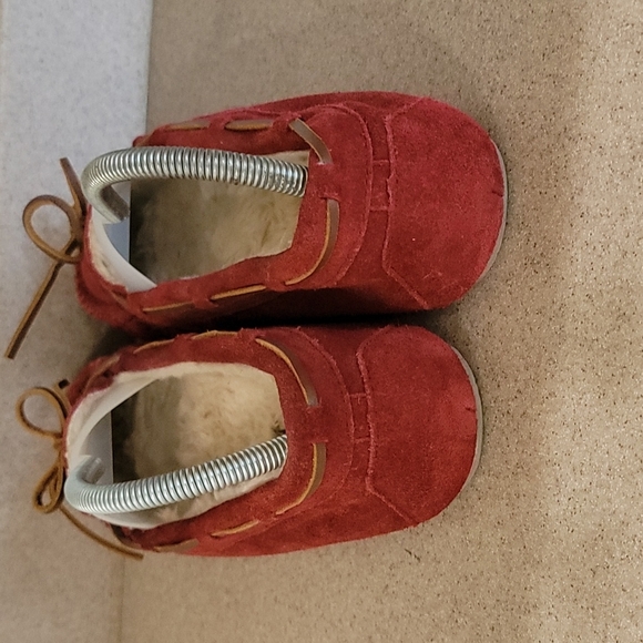 MINNETONKA BURGANDY DRIVING MOCASSINS (sz 8) - Picture 4 of 6